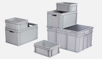 Stacking boxes Normbox E-line 