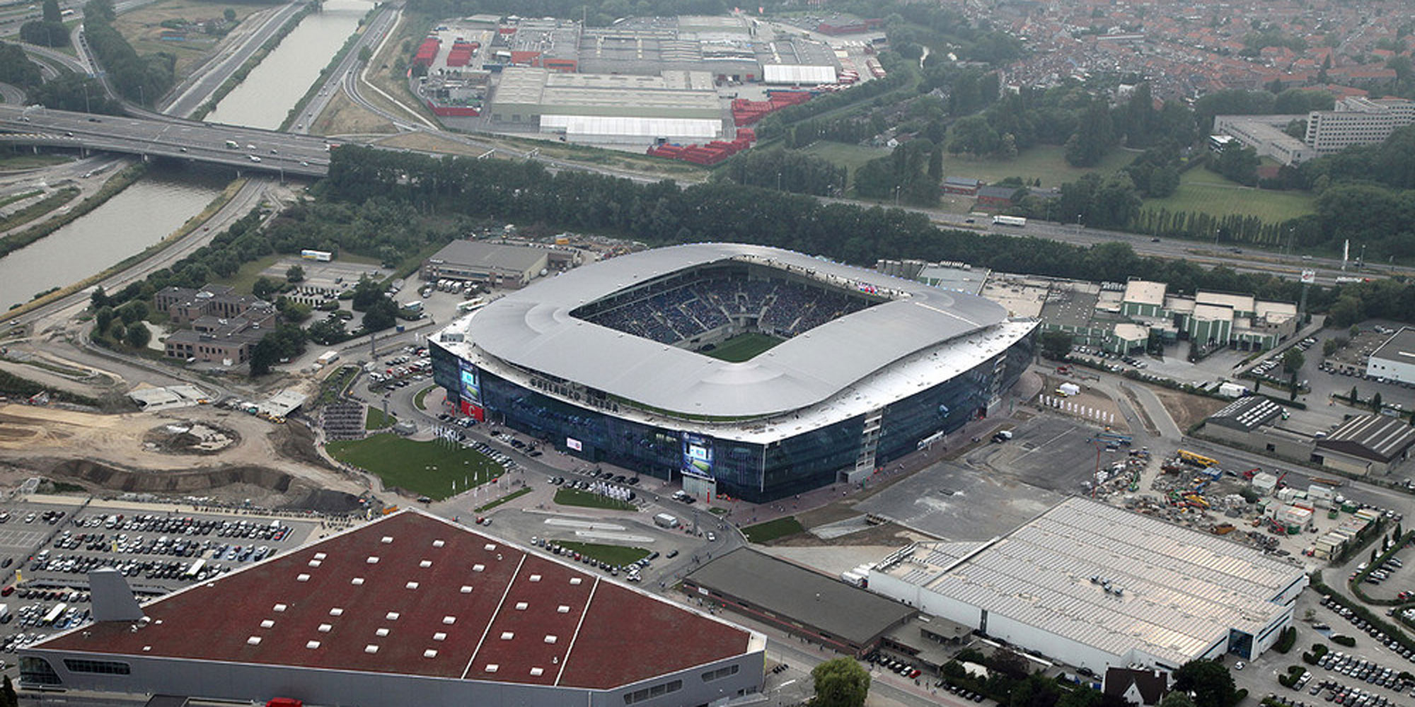 Tri des déchets au arène AA Gand