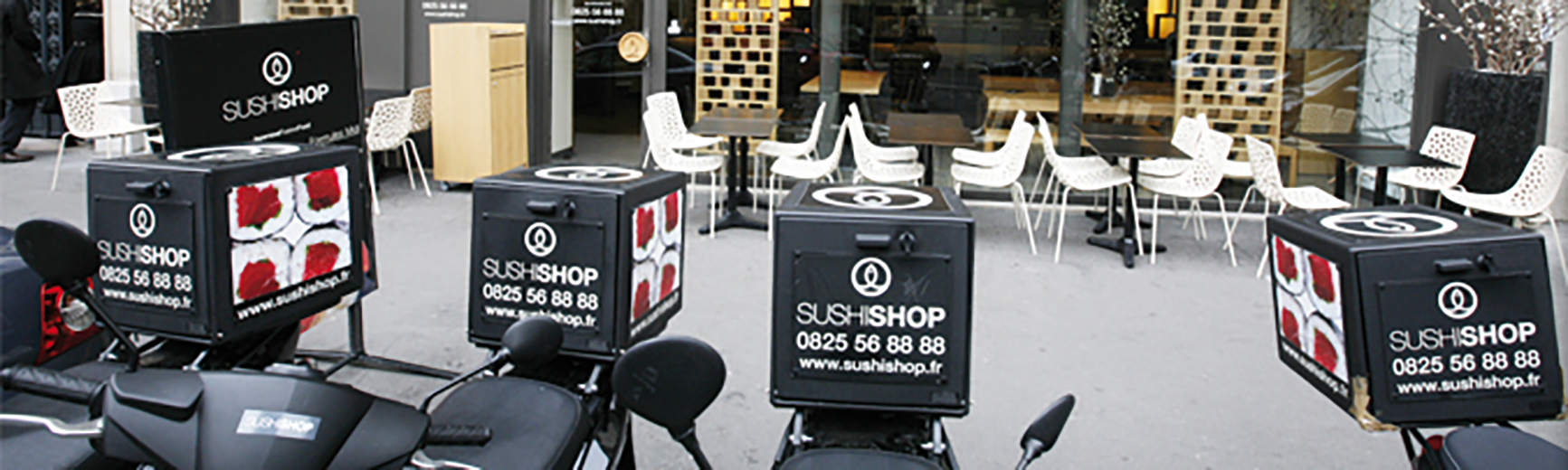 Caissons de livraison pour vélo et scooter