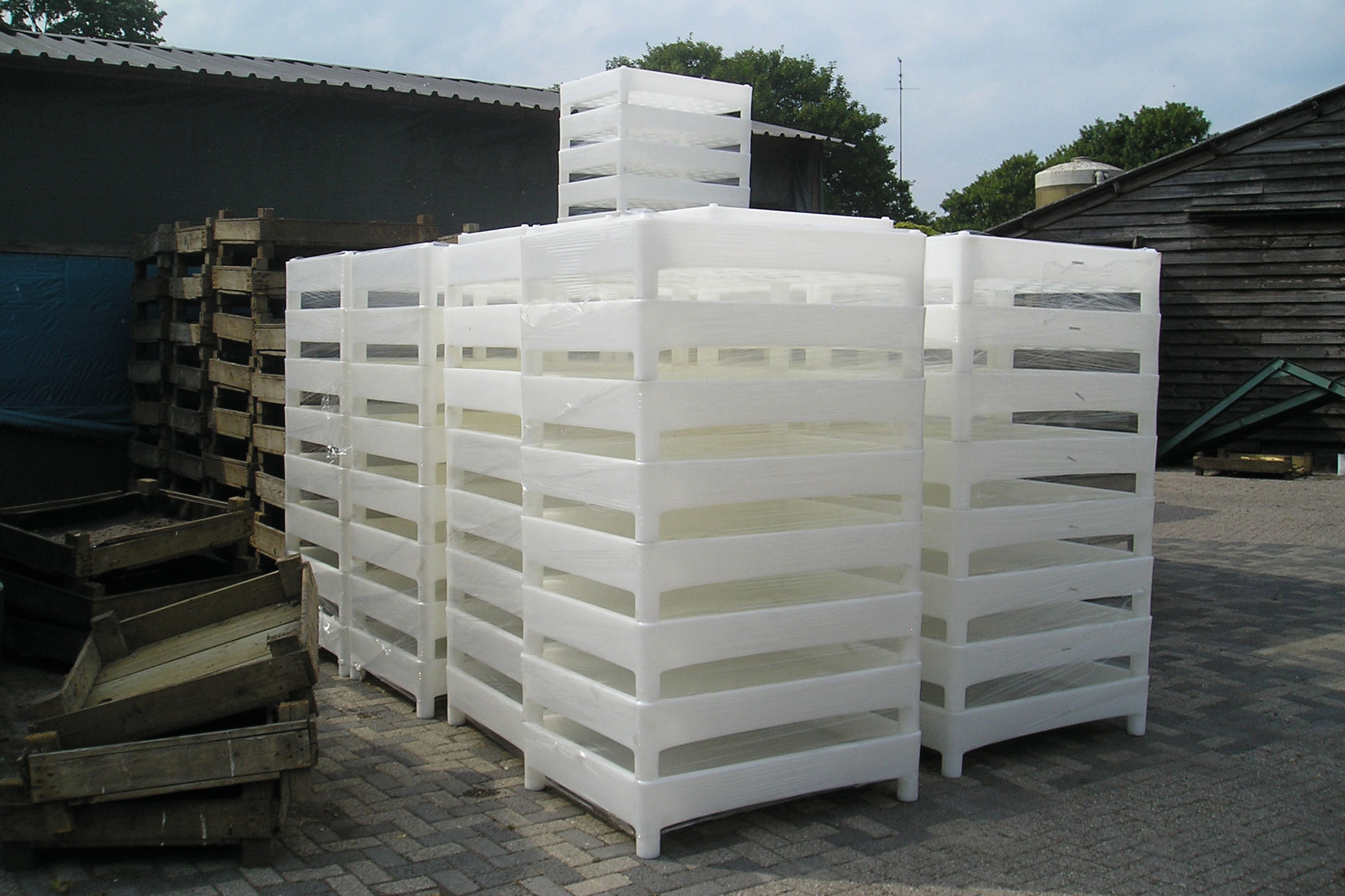 Conteneurs pour l’élevage d’asticots