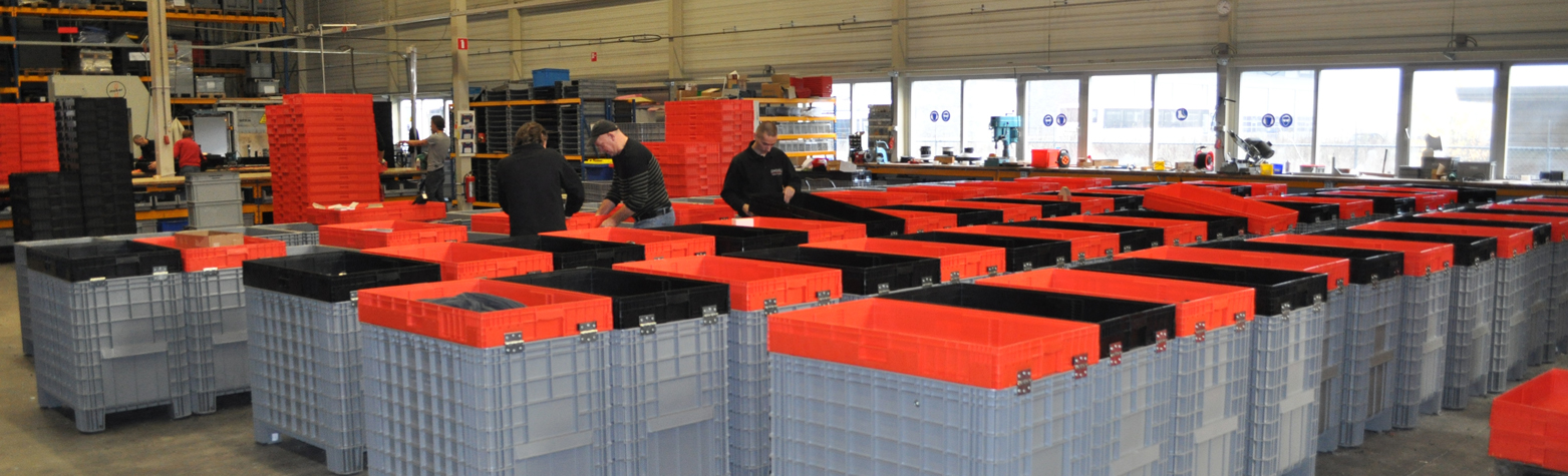 Bacs grand volume sur mesure pour les supermarchés LIDL