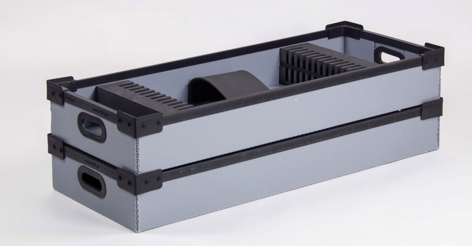 Long bac en polypropylène alvéolaire