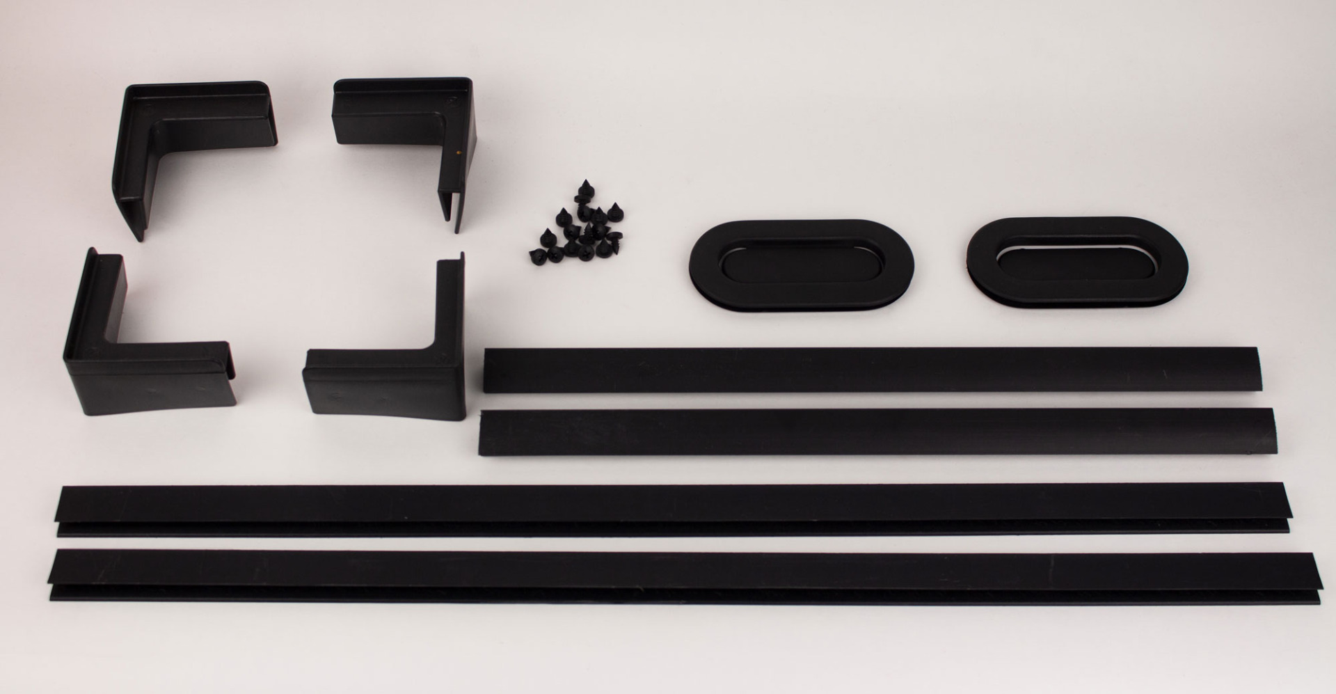 Pièces détachées pour bac gerbable en polypropylène alvéolaire