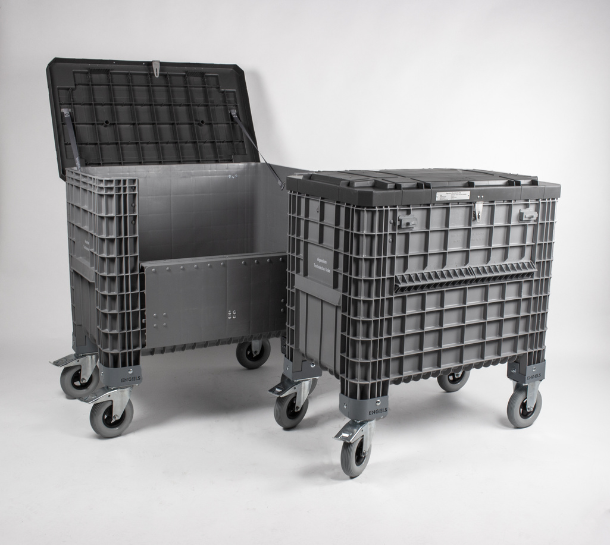 Grands bacs industriels sur mesure Verrijdbare_palletbox